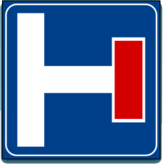 Preavviso strada senza uscita