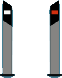 Delineatore margine extraurbano destro