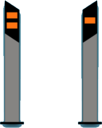 Delineatore margine extraurbano sinistro