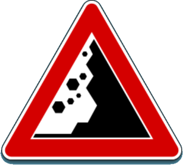 Caduta Massi da Destra