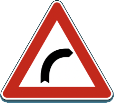 Curva Pericolosa a Destra