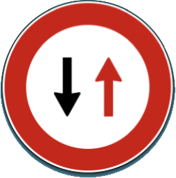 Dare Precedenza nei Sensi Unici Alternati